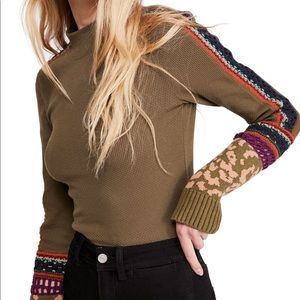 Free People Switch It Up Cuff Top
